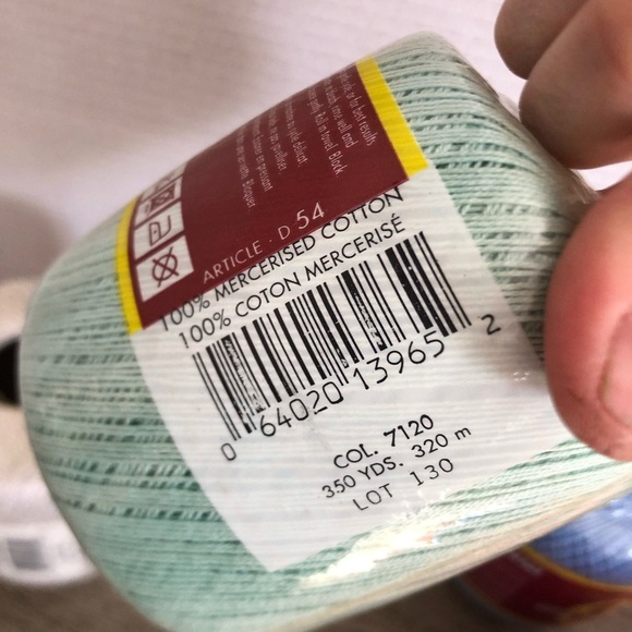 Vtg South Maid Mercerised Cotton Yarn - Picture 13 of 15